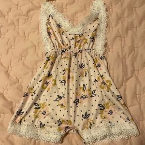 NWT Bailey’s Blossoms Romper 3T